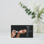 Carte De Visite Essai de parfum (Debout devant)