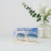 Carte De Visite Estarfish de l'océan dans les lunettes de soleil (Debout devant)