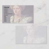 Carte De Visite ™ Estedeutsch de € d'Isabella Dâ : Portrait (Devant / Derrière)