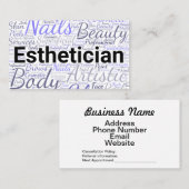 Carte De Visite Esthétique (Devant / Derrière)