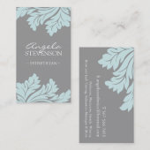 CARTE DE VISITE ESTHÉTIQUE (Devant / Derrière)