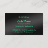 Carte De Visite Esthétique de beauté humoristique (Dos)