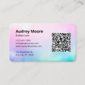 Carte De Visite Esthétique de la peau Design moderne Spa de salon (Devant)