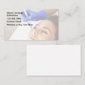 Carte de visite esthétique facial classique (Devant / Derrière)