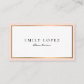 carte de visite esthétique professionnel moderne (Devant)