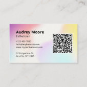 Carte De Visite Esthétique Soins de la peau Services de beauté (Devant)