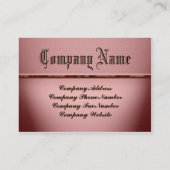 Carte De Visite Estienne Yale personnalisable (Dos)