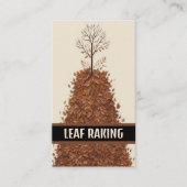 Carte De Visite Étanche de la feuille (Devant)