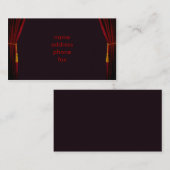 Carte De Visite étape (Devant / Derrière)