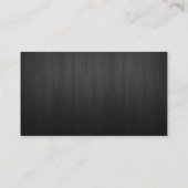 Carte De Visite Étape rouge élégante d'instructeur de golf (Dos)