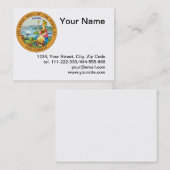 Carte De Visite État de Californie (Devant / Derrière)
