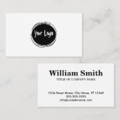 Carte De Visite États-Unis : 5,1 cm x 8,9 cm (Devant / Derrière)