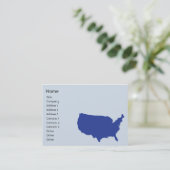 Carte De Visite États-Unis d'Amérique - Chubby (Debout devant)