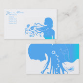 Carte De Visite été Paisley (Devant / Derrière)