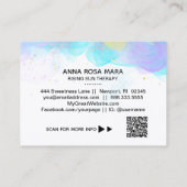 Carte De Visite *~* Ethereal QR AP46 Gold Parties scintillant Logo (Dos)