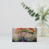 *~* Carte de visite Ethereal QR TREE Imaginaire AP (Debout devant)