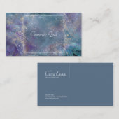 Carte De Visite Éthérée Énergies Cosmiques (Devant / Derrière)