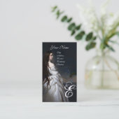 Carte De Visite ETHERNAL BEAUTY Spa de jour du salon de coiffure, (Debout devant)