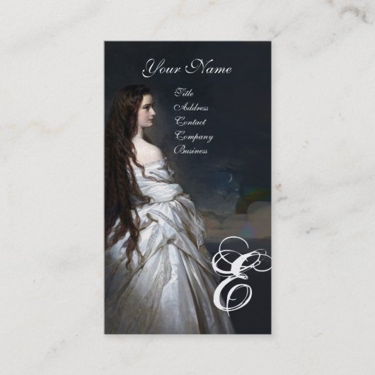 Carte De Visite ETHERNAL BEAUTY Spa de jour du salon de coiffure, (Devant)