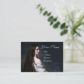 Carte De Visite ETHERNAL BEAUTY Spa de jour du salon de coiffure,  (Debout devant)