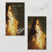 Carte De Visite ETHERNAL BEAUTY Spa de jour du salon de coiffure,  (Devant / Derrière)