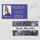 Carte De Visite Étincelle, Bling et plus encore ! (Devant / Derrière)