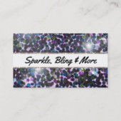 Carte De Visite Étincelle, Bling et plus encore ! (Dos)