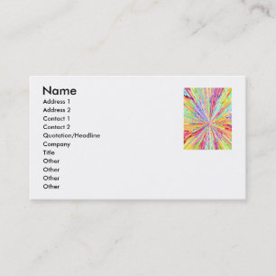 CARTE DE VISITE ÉTINCELLES - LUMIÈRE INSTANTANÉE