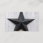 Carte De Visite Étoile de Barn (Dos)