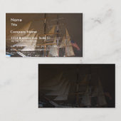 Carte De Visite Étoile de bateau de l'Inde (Devant / Derrière)