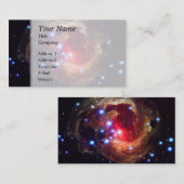 Carte De Visite Étoile de V838 Monocerotis (télescope de Hubble) (Devant / Derrière)