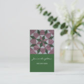 Carte De Visite Étoile florale (Debout devant)