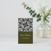Carte De Visite Étoile florale (Debout devant)