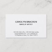 Carte De Visite Étoiles de mer Brown rustiques de papier (Dos)