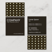 Carte De Visite Étoiles de papier (Devant / Derrière)