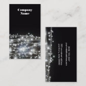 Carte De Visite Étoiles étincelantes (Devant / Derrière)