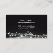 Carte De Visite Étoiles étincelantes (Dos)