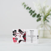 Carte De Visite étoiles grondeuses (Debout devant)