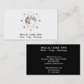 Carte De Visite Étoiles lunaires de chaman de lune de *~* (Devant / Derrière)