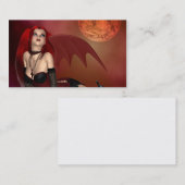 Carte de visite étouffant d'ange (Devant / Derrière)