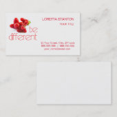 Carte De Visite Être différent (Devant / Derrière)