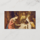 Carte De Visite Étude de la lamentation sur le Christ mort (huile (Dos)