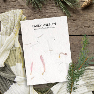 CARTE DE VISITE ÉTUDE DE PAPIER MATÉRIEL DE PETA BLANC ÉTABLISS