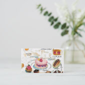 Carte De Visite Étude de petit four (Debout devant)