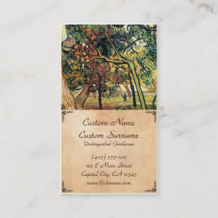 Carte De Visite Étude des pins Vincent van Gogh