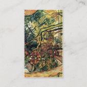 Carte De Visite Étude des pins Vincent van Gogh (Dos)
