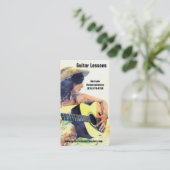 Carte De Visite Étude pour jouer - des leçons de musique de (Debout devant)