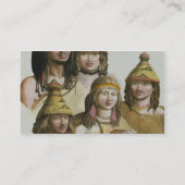 Carte De Visite Études des natifs américains (litho de couleur) (Dos)