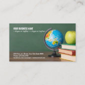 Carte De Visite Études scolaires Célébration vacances étude (Dos)