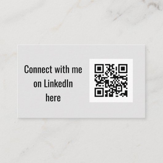 Carte de visite étudiant (Dos)